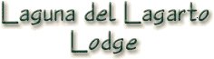 Logo Laguna del Lagarto Eco-Lodge