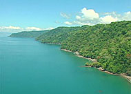 The South Pacific Coast around Corcovado National Park in Costa Rica